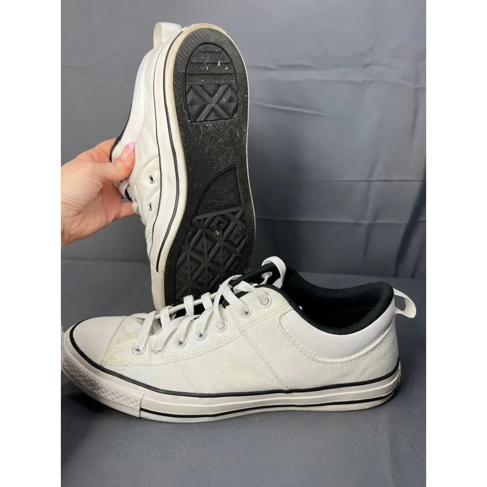 Mens Converse All Star White Low Top Sneakers Size 11 - Picture 8 of 9